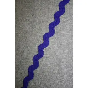 Zig-zag bånd 18 mm. mørkelilla - Div. bånd