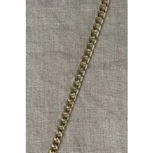 Kæde i guldlook - 12 mm. - Hobby