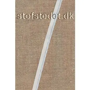 Blank Paspoil-/piping bånd i polyester i hvid - Pipingbånd