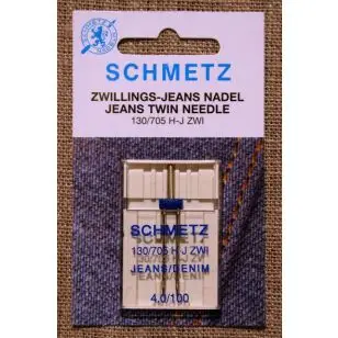 Symaskine Tvillingenål jeans, 4 mm. - 
