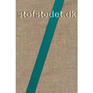 Satinbånd 15 mm. mørk irgrøn - Silkebånd/ Satinbånd