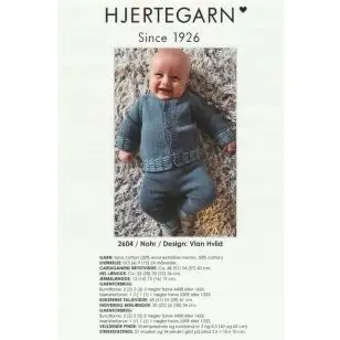 2604 Nohr Babysæt i Lana - Hjertegarn - Strikopskrifter