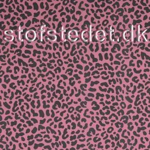 Let Isoli med stræk med leopard print i rosa - Isoli