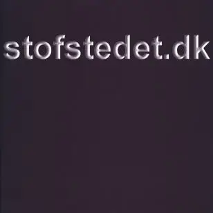 Viskose Foer  twillvævet i blomme - Foer