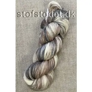 Armonia Merinould Håndfarvet i offwhite brun grå - P: 2½-3 - Armonia
