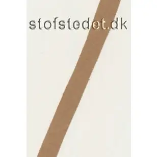 Satin-skråbånd ikke foldet - beige - Div skråbånd