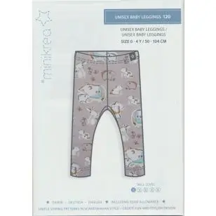 120 Minikrea Unisex Baby Leggins - Symønstre