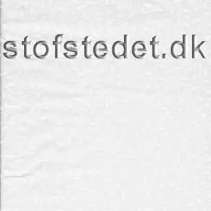 Bomuld m/blade i knækket hvid/hvid - Div mønstret bomuld