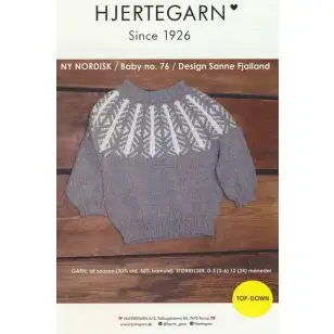 Hæfte baby no. 76 - Ny Nordisk - Strikopskrifter