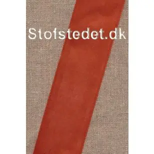 Satinbånd 50 mm. rust - Diverse Satinbånd