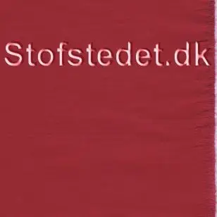 Bengalin i rød - Buksestof