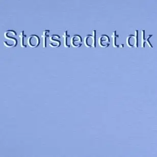 Viscose jersey økotex i lys klar blå - Ensfarvet  Viscosejersey