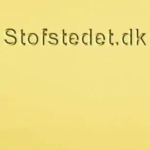 100% bomuld lagenlærred økotex i lysegul - 