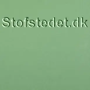 100% bomuld lagenlærred økotex i støvet grøn - Ensfarvet bomuld