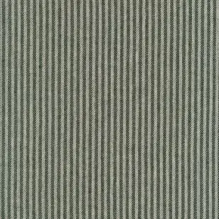 Rest Kraftig bomuld/polyester i stribet sildeben i off-white og armygrøn-35 cm. - Stof rester