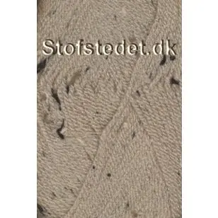 No.1 Tweed i Beige i akryl og viskose - P:3½  No.1 Tweed garn i akryl