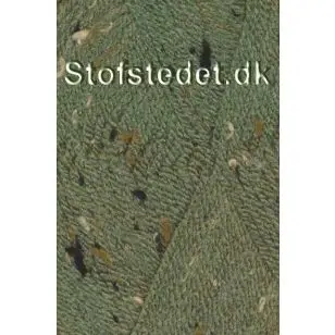 No.1 Tweed i Støvet grøn i akryl og viskose - P:3½  No.1 Tweed garn i akryl