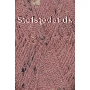 Canada Tweed i Gammelrosa i uld, akryl og viskose - P:4-4½  Tweed garn Canada