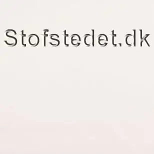 100% bomuld lagenlærred økotex i  hvid - Ensfarvet bomuld