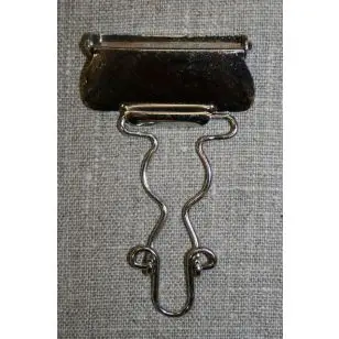 Overall spænde sølv 40 mm. - Spænder og hægter