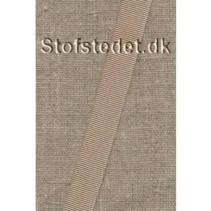 Grosgrainbånd 14 mm. beige - Gjordbånd, bændel og sportsbånd