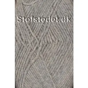New Deco wollen i lys grå | Hjertegarn - P: 3½-4 - Deco Wollen Spun New