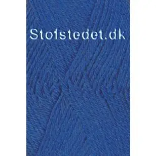 New Deco wollen i klar blå | Hjertegarn - P: 3½-4 - Deco Wollen Spun New