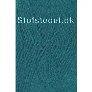New Deco wollen i petrol | Hjertegarn - P: 3½-4 - Deco Wollen Spun New