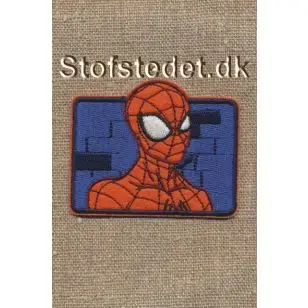 Mærke firkant med spiderman maske - Disney og tegneserie