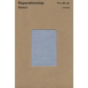 Reparationslap stretch til cowboy i lys denim - Lapper til cowboy
