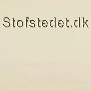 100% bomuld lagenlærred økotex i  lys sand - Ensfarvet bomuld