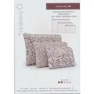 124 Minikrea - PUNG MED LYNLÅS - Symønstre