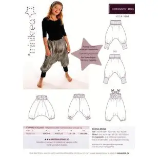 30303 Minikrea Haremsbuks - Snitmønstre Minikrea