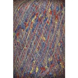 Tweed It Yourself i blå, gul, rød - Effektgarn