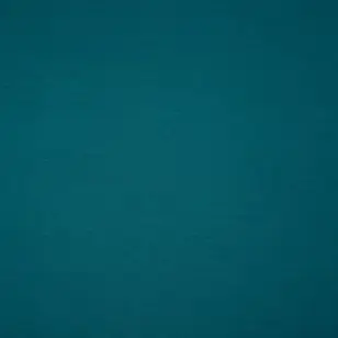 Bomuldsjersey i petrol - Ensfarvet  Bomuldsjersey