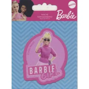 Strygemærke lyserød Barbie Girl - Pige