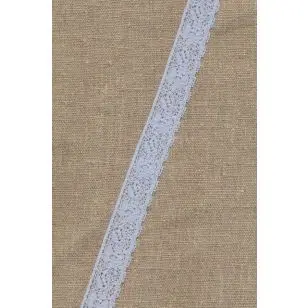 Strækblonde 20 mm. babylyseblå - Blonder