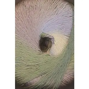 Hjertegarn - Long Colors i lysegrøn, støvet grøn, rosa. lys lavendel, offwhite - P: 2½-3 - Long Colors