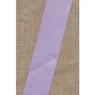 Satinbånd 35 mm. lys syren - Diverse Satinbånd