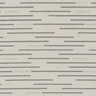 Afklip Patchwork stof i sand med streger, prikker i støvet blå og vandgrøn, 50x55 cm. - Afklip patchwork