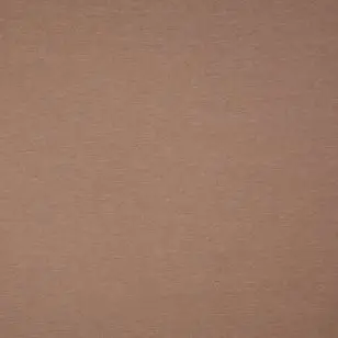 Meleret jersey i lys brun/brun - Ensfarvet  Bomuldsjersey