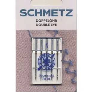 Symaskinenåle med dobbeltøje - Schmetz - Nåle og Symaskinenåle