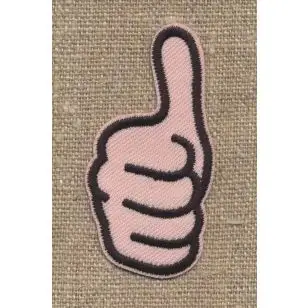 Strygemærke Thumbs up - Diverse mærker