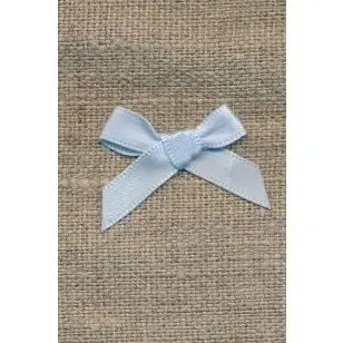 Satin sløjfe babylyseblå - 