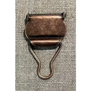 Overall spænde gl.kobber 25 mm. - Spænder og hægter