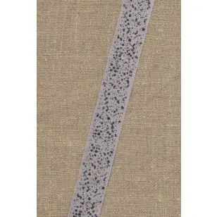 Bånd i sand med sølv glimmer prikker - Glimmer bånd