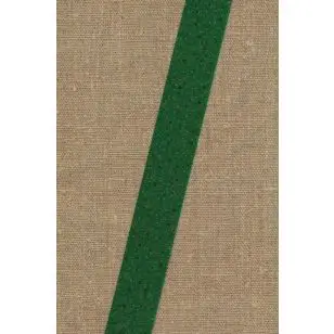 Bånd i grøn med guld og grønne glimmer prikker - Glimmer bånd
