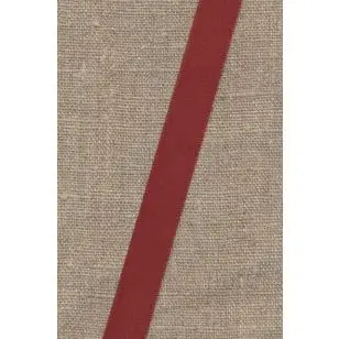 Satinbånd 15 mm. varm rød - Diverse Satinbånd