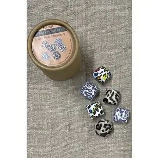 Æske med pindepeskytter - Geo - dyreprint - Strikketilbehør