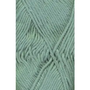 Cotton 8/8 fra Hjertegarn i lys støvet grøn - Bomuldsgarn